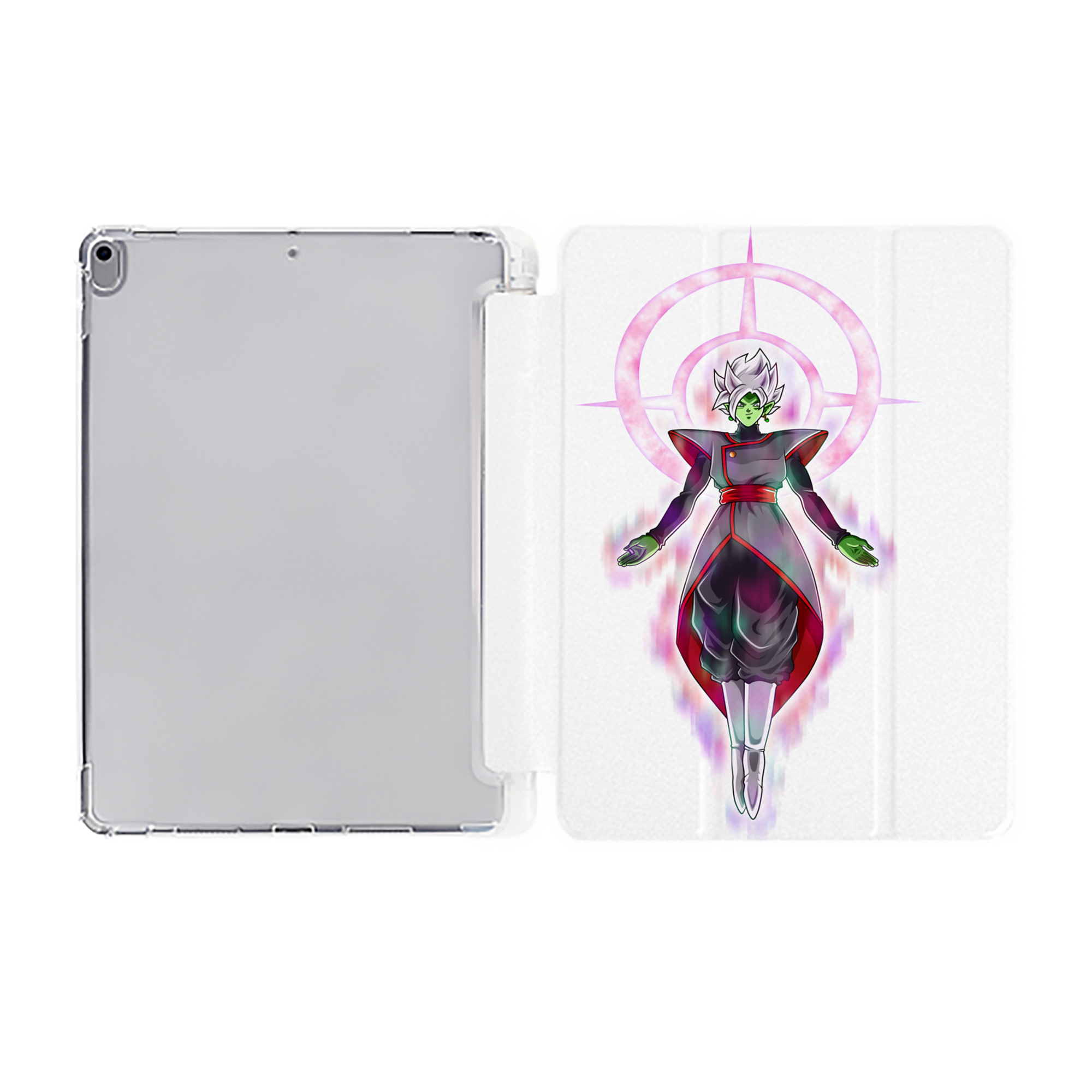 （画像用） ドラゴンボール DRAGON BALL IPad ケース ペン収納付き 三つ折りスタンド PUレザー×シリコン 対応機種9.5/10.5/10.9インチ